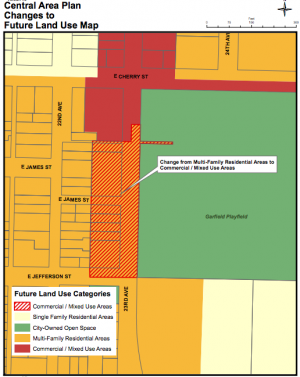 Central District Land Use Map Changes