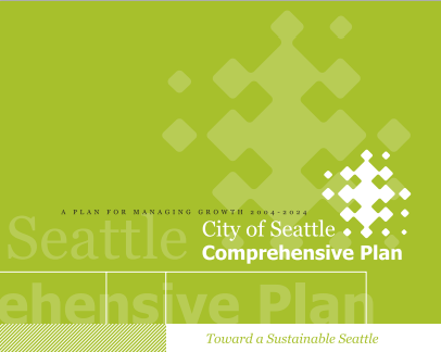 City of Seattle Comprehensive Plan