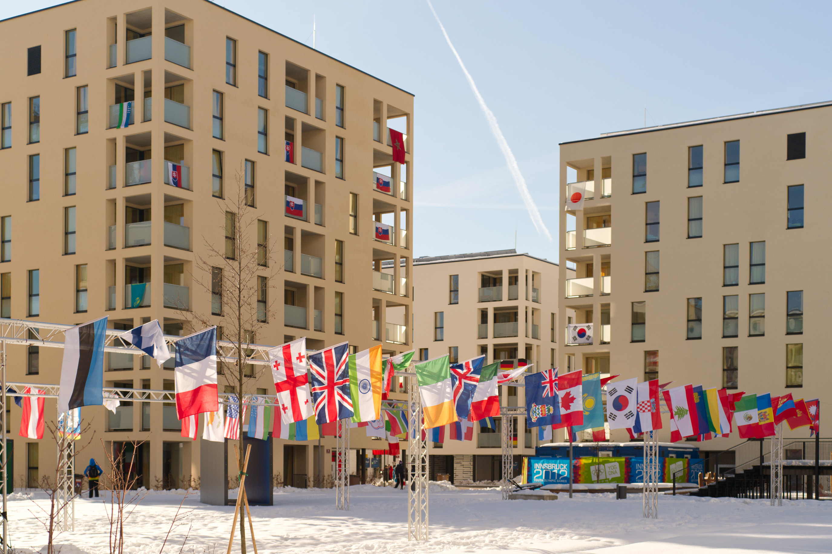 Guided Tour Youth Olympic Village at Jan 11th as part of the Innsbruck 2012 YOG