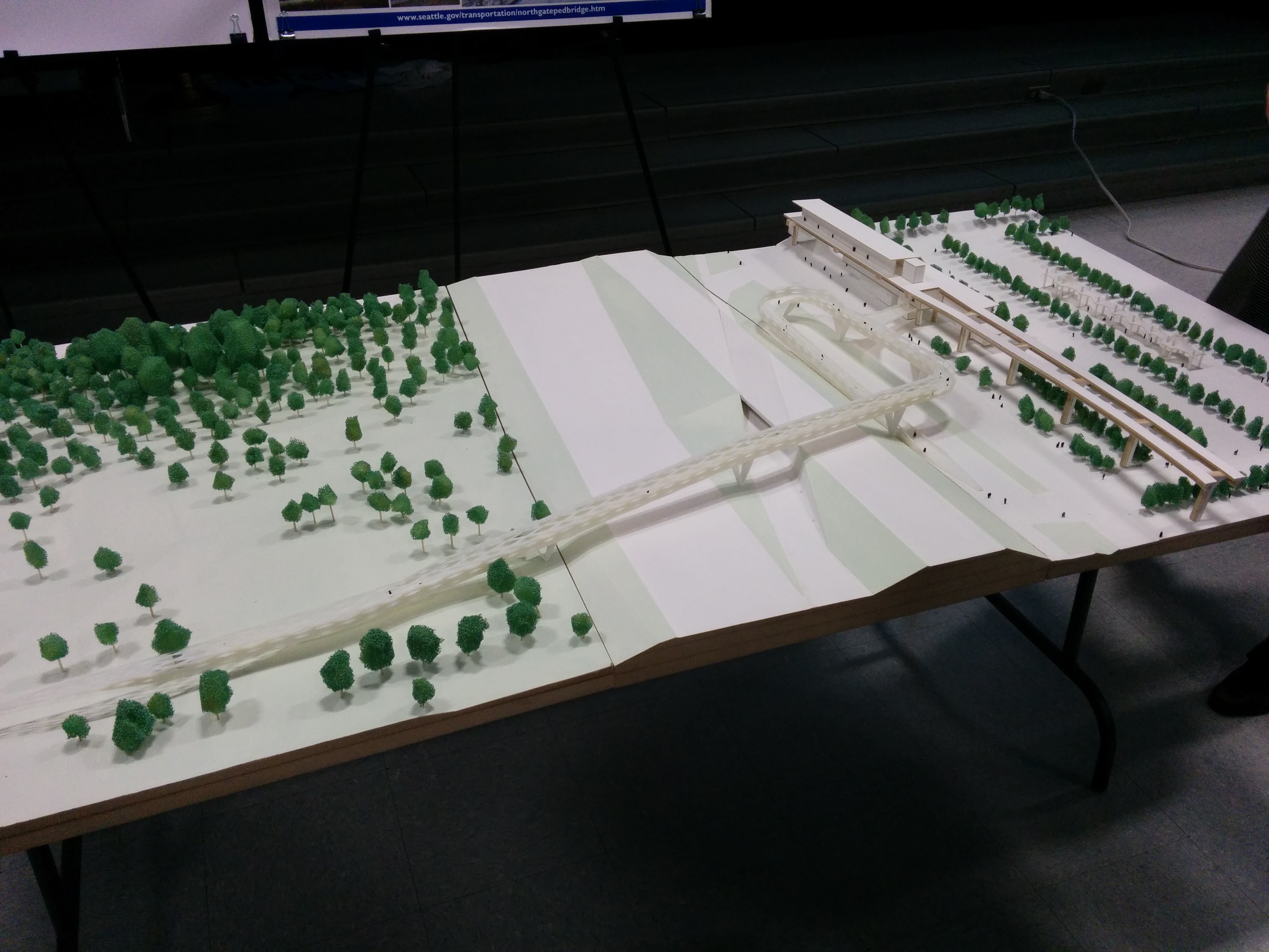 Northgate Pedestrian and Bicycle Bridge Option 1.
