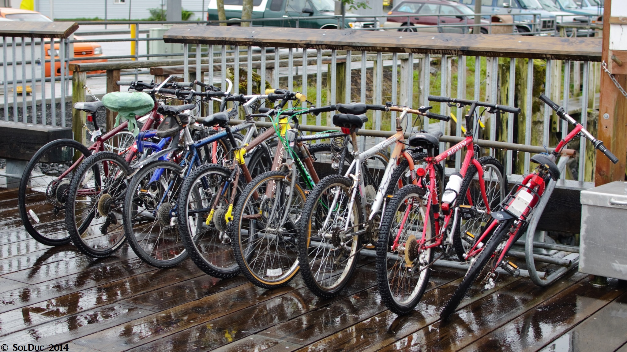 Bikes in Petersburg, AK