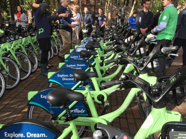 Pronto Cycle Share in Occidental Park