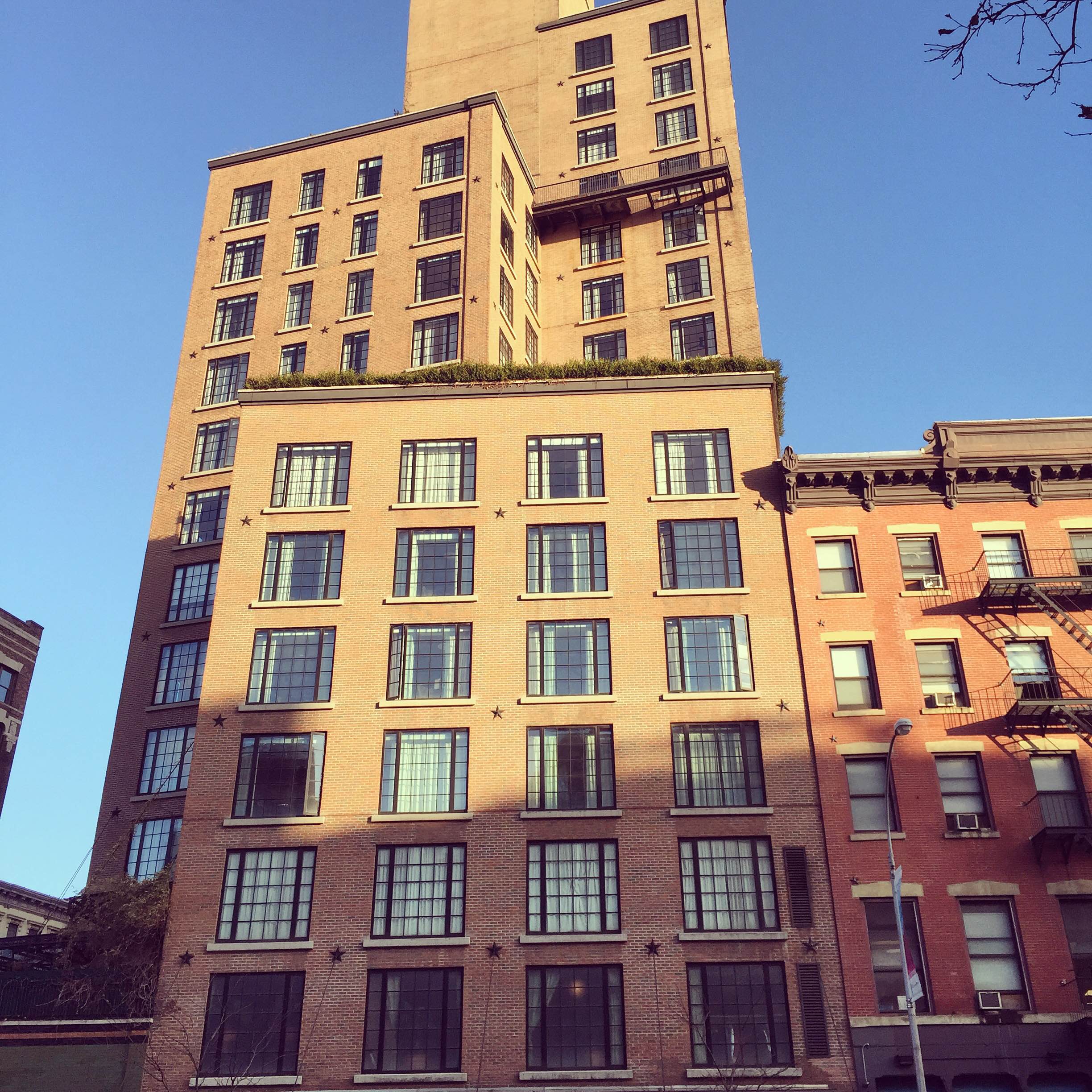 Stepbacked Buildings in Midtown Manhattan