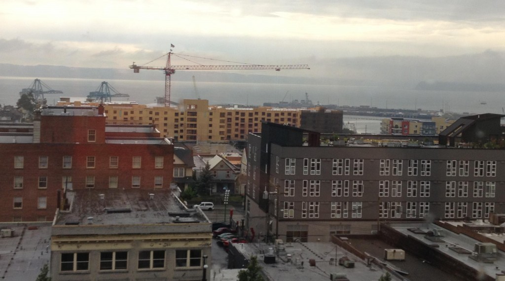 Downtown Everett from Above