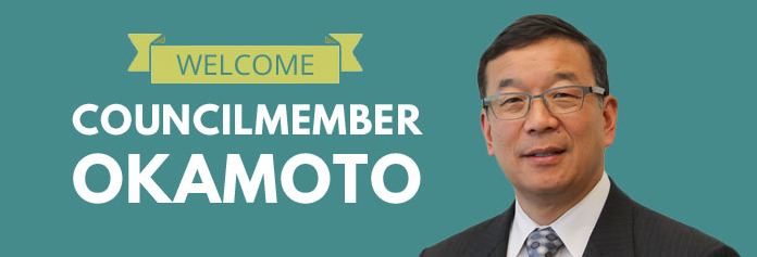 Seattle's new Councilmember John Okamoto.