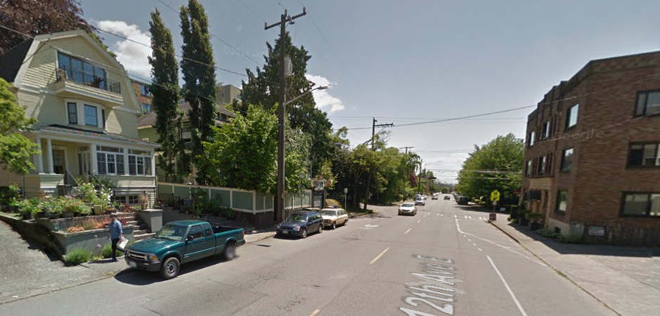 Lowrise housing in Capitol Hill via Google Streeview.