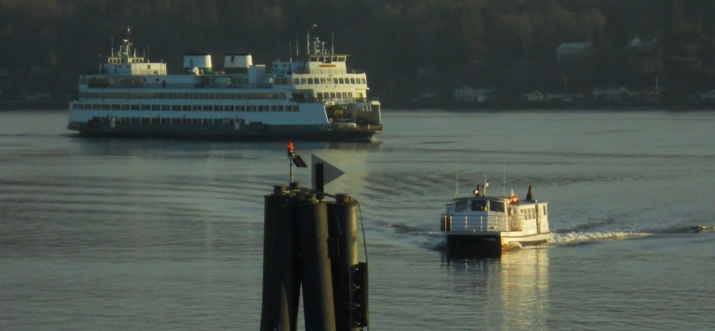 Ferries are critical links in Puget Sound's transportation network. Photo by the author.