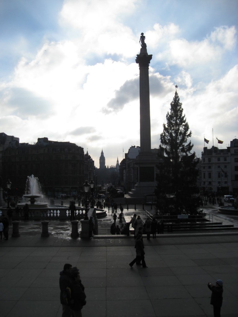 Trafalgar Square. Photo by Sarah Oberklaid