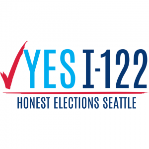 Yes I-122 Honest Elections Seattle campaign logo