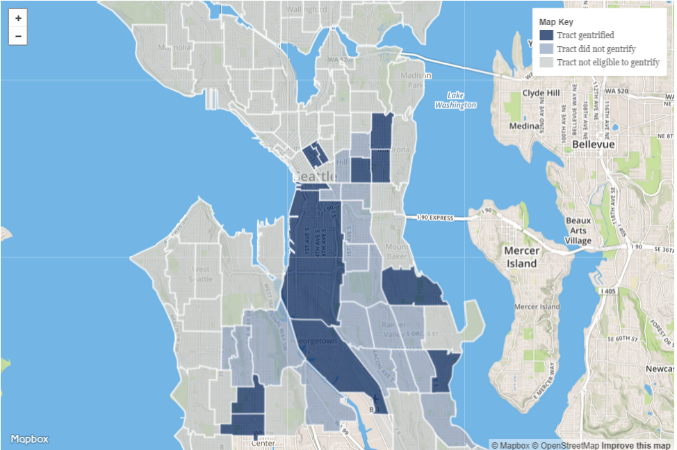 Seattle Gentrification Maps and Data2