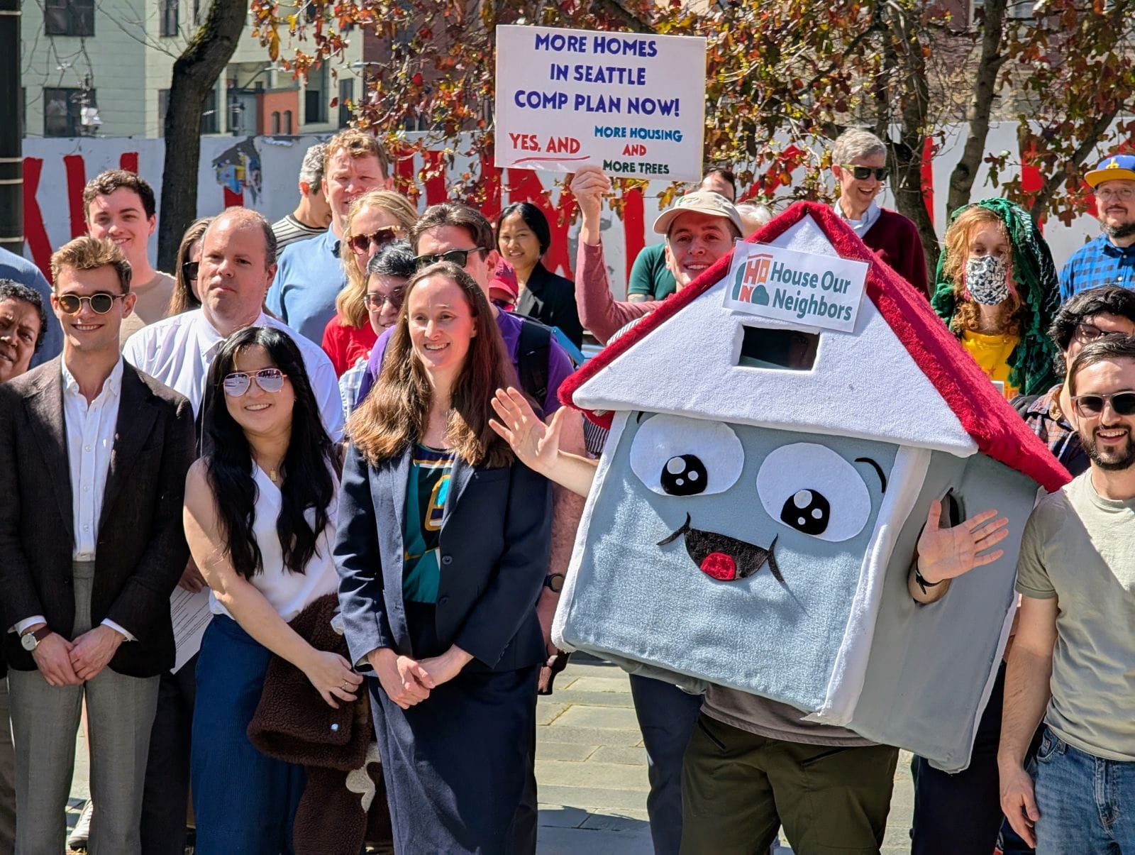Wilson, Housing Advocates Rally for Bolder Seattle Growth Plan
