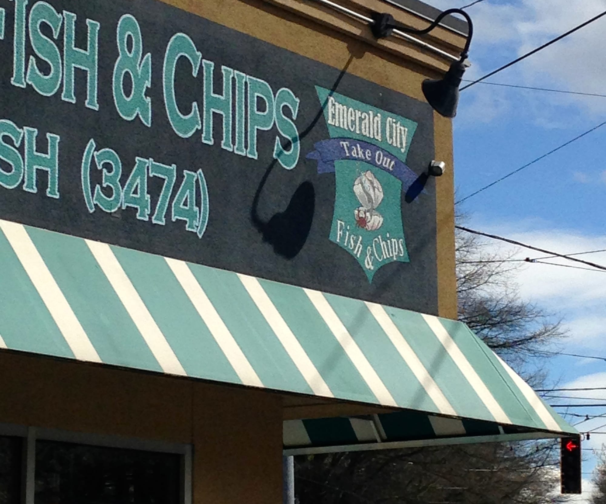 Stories from Metro Route 7: Emerald City Fish & Chips and Stop 8360