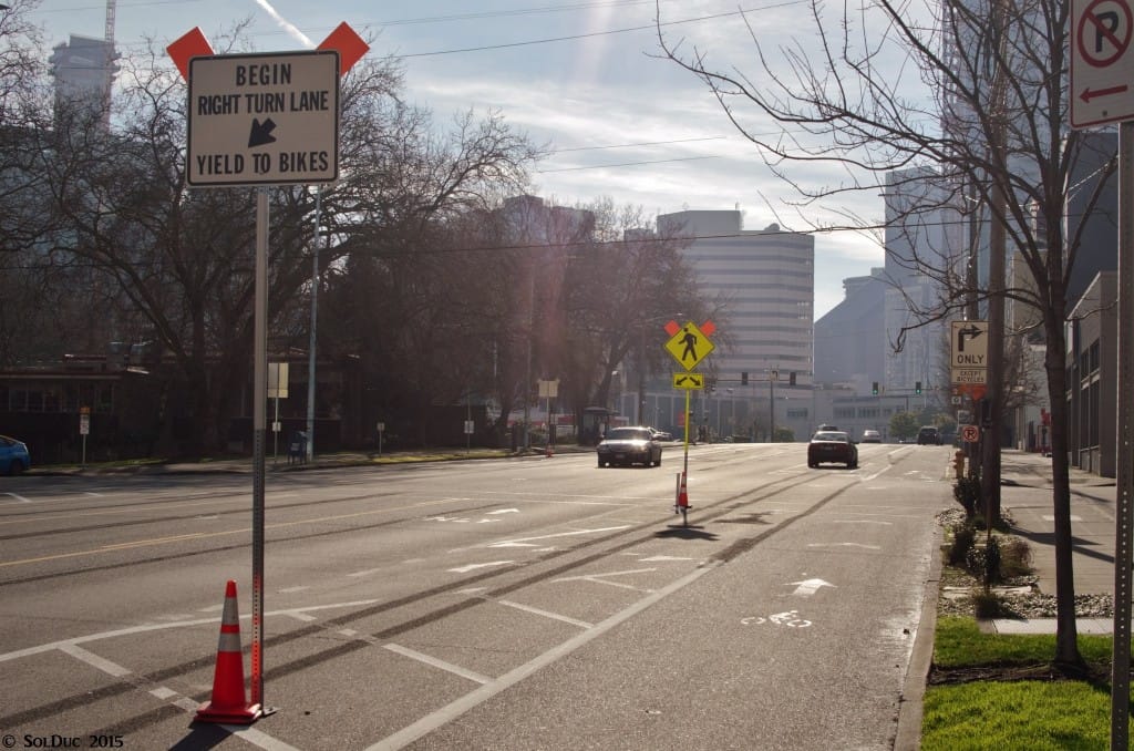 Spot Fix: Dexter Ave Protected Bike Lane