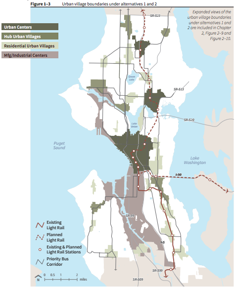                      DEIS Issued for Seattle 2035 Comprehensive Plan
                     