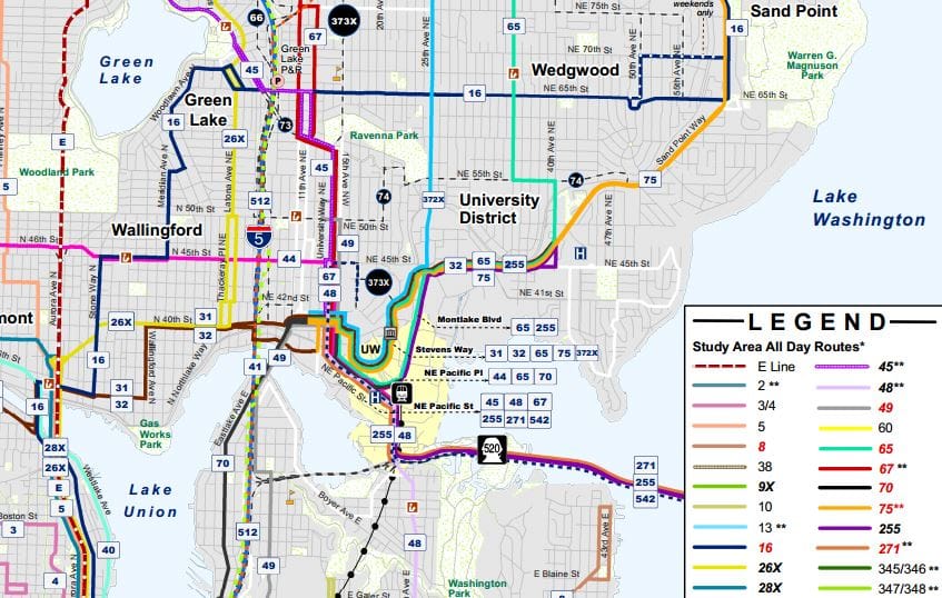                      Update on Proposed U Link Bus Route Restructures
                     