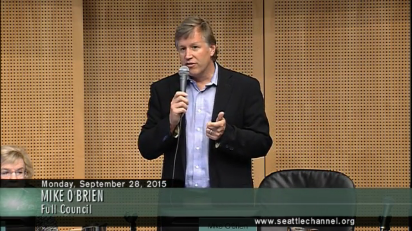                      Seattle City Council Notes: HALA Work Plan, MFTE Extension, and SR-520 Resolution
                     
