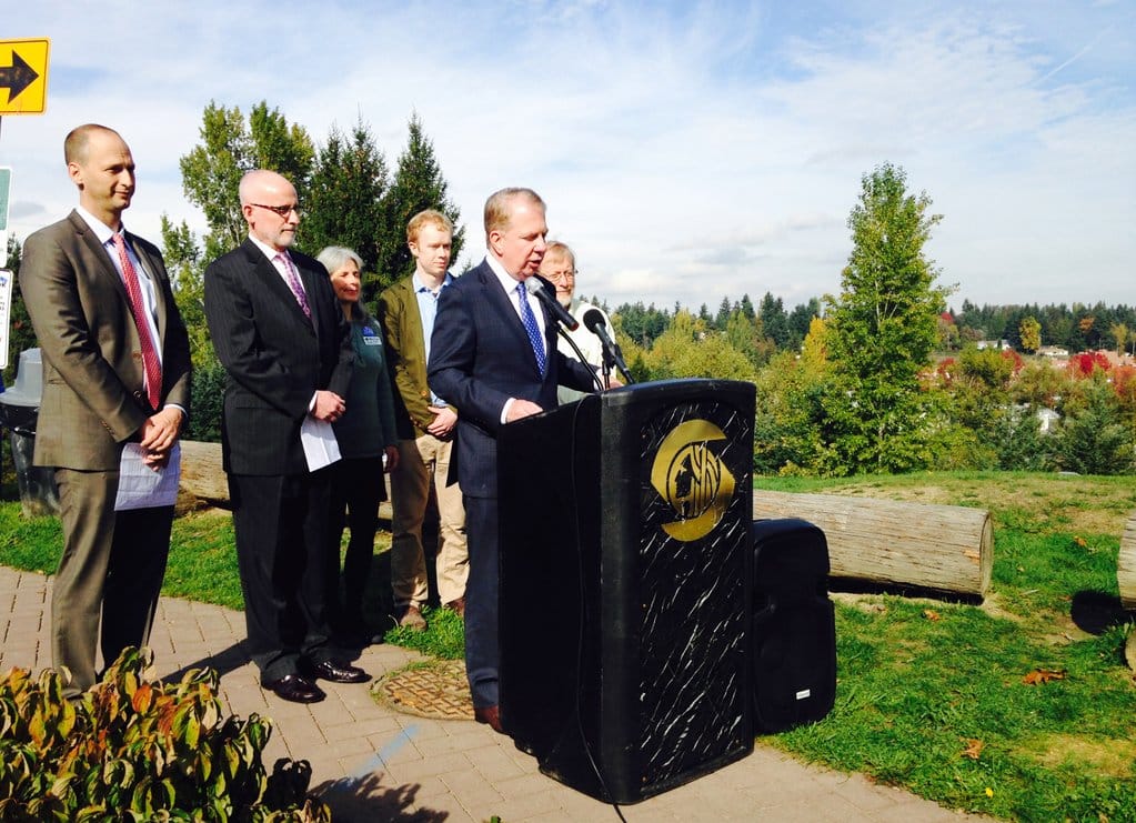                      Seattle Mayor Ed Murray Reveals Low-Cost Sidewalk Program
                     