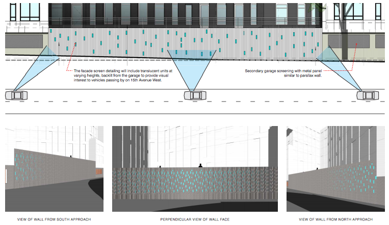 Parallax facade. (City of Seattle)
