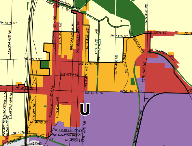 University District: Adopted Comprehensive Plan Changes