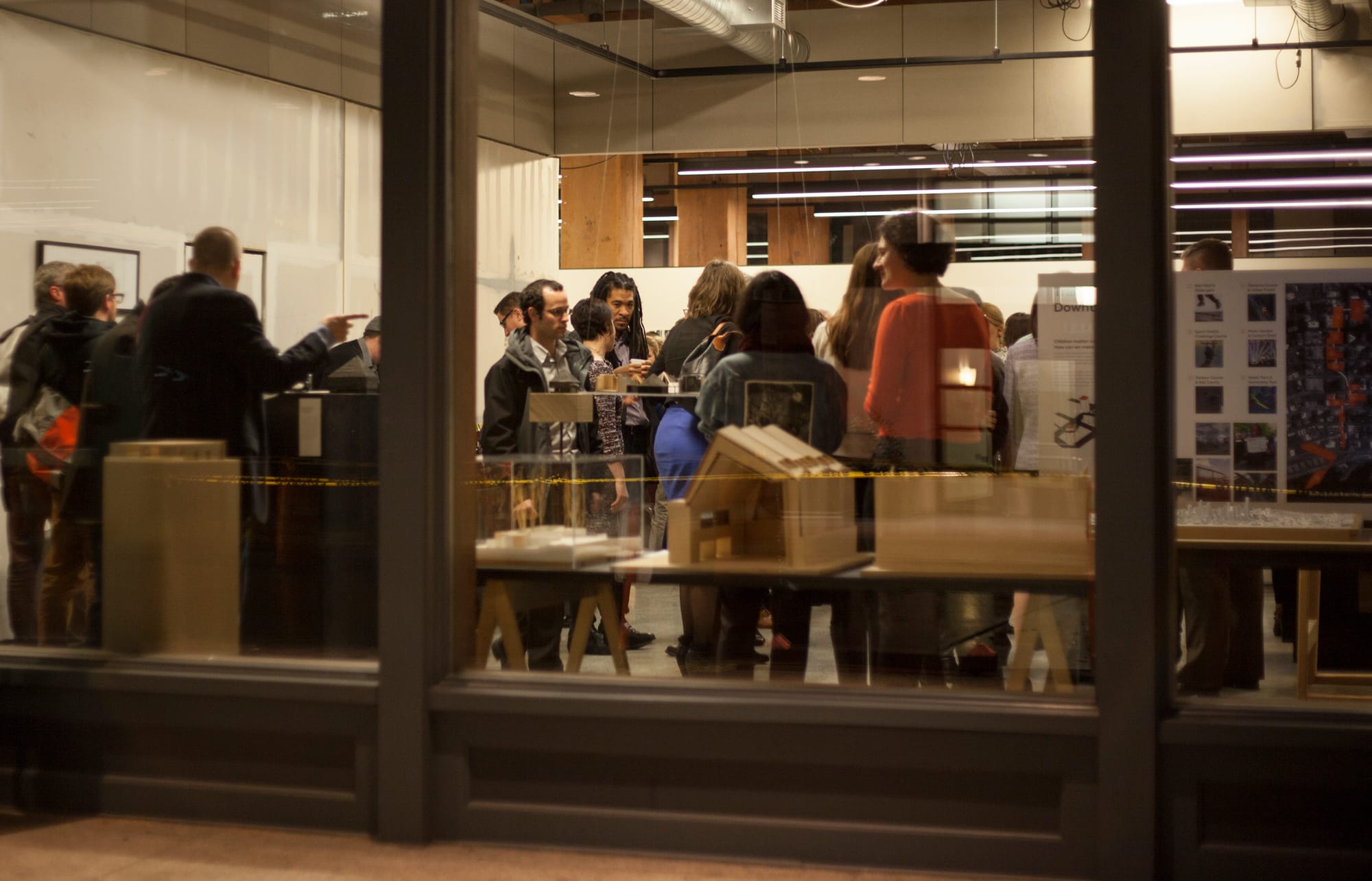 Seattle Architecture Foundation Form Exhibit. Photograph by Leslie Riibe of Weber Thompson, Courtesy of Center for Architecture and Design.