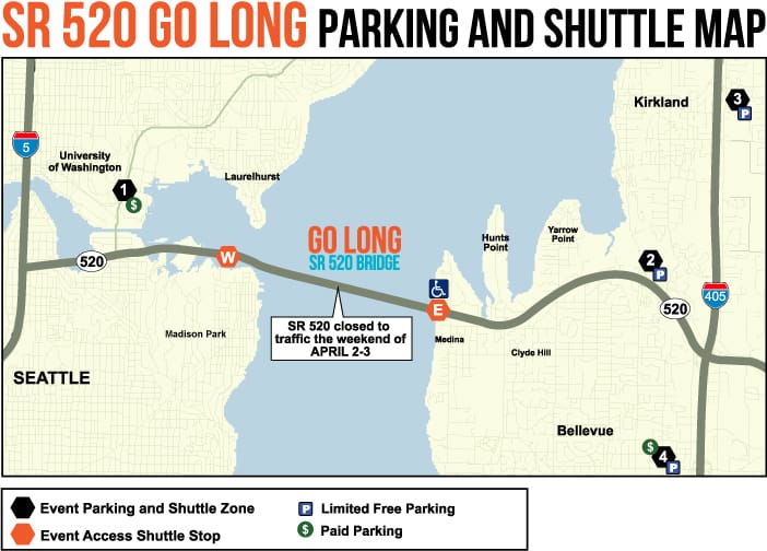 Event shuttle diagram. (WSDOT)