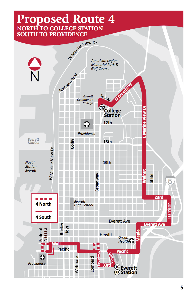 A consolidated, bi-directional New Route 4.