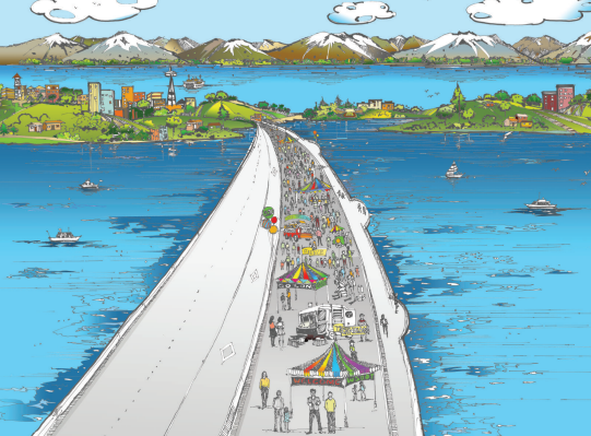 A Once In Lifetime Opportunity: Walking, Biking, And Dancing On SR-520