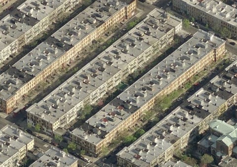 Bushwick, Brooklyn block (Credit: Charlie Gardner)