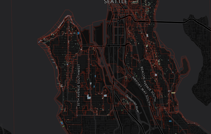 Multi-family housing in single-family areas throughout West Seattle and Southeast Seattle. (Jeffrey Linn)