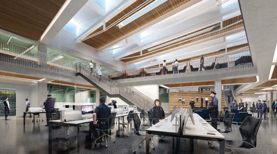 If the police don't work out as a tenant, the open floor plan and natural light could attract a trendy tech firm?