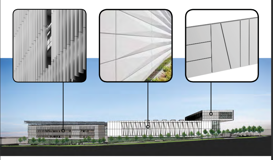 Concrete as far as the eye can see.