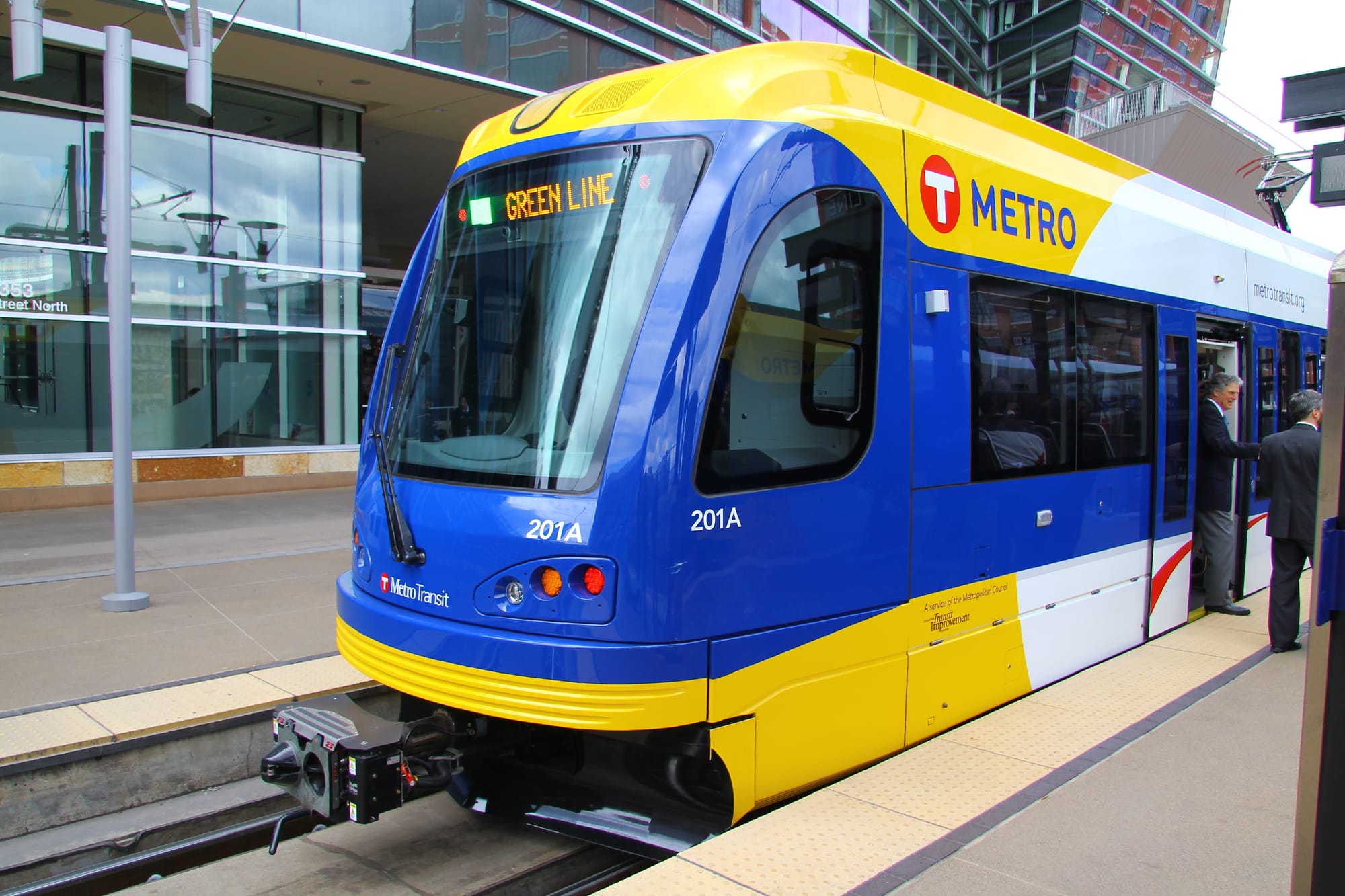 Siemens S70 LRV in Minneapolis/St Paul [Michael Hicks]