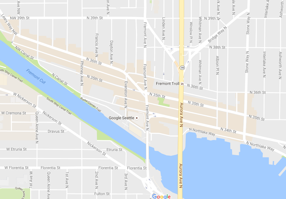 Map of the Week: Google Maps Areas Of Interest