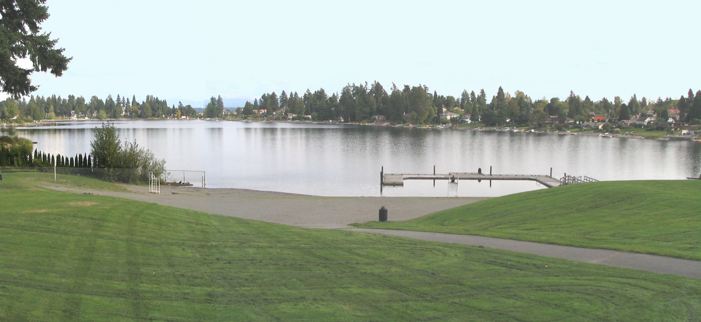 The public can access the waters of Angel Lake via the eponymous Angel Lake Park. (Photo by