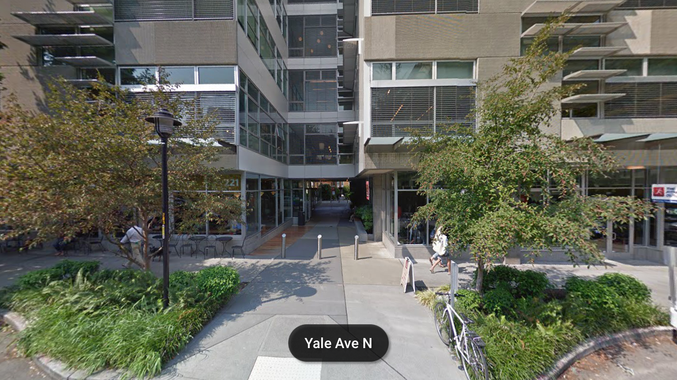 The pass-through at Alley 24 in South Lake Union. (Google Maps)