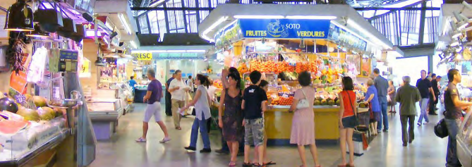 Another flexible market hall space for vendors. (Gerding Edlen)