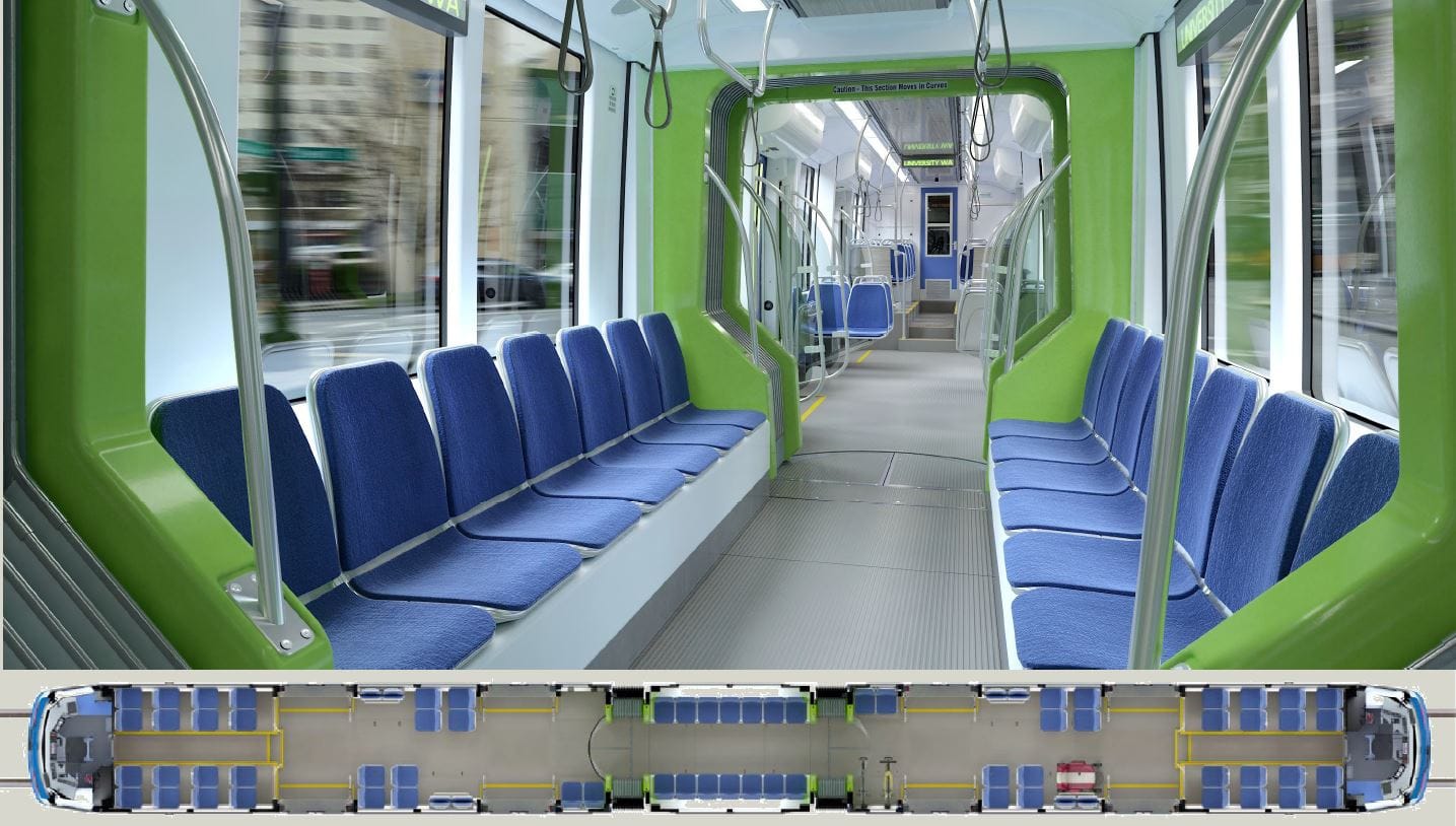                      Link 2.0: First Peek At Sound Transit’s New Siemens LRVs
                     