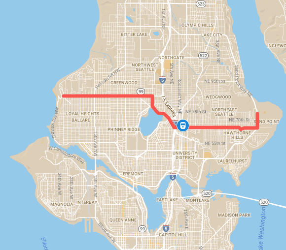                      Fix NE 65th Street And Make It RapidRide Ready
                     