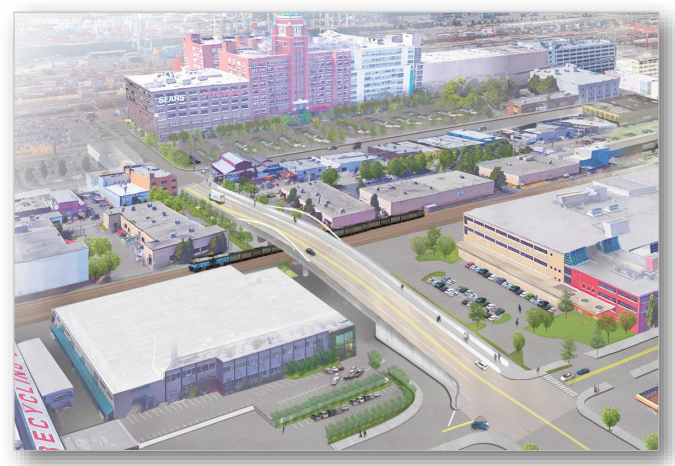 SDOT rendering of the bridge. (City of Seattle)