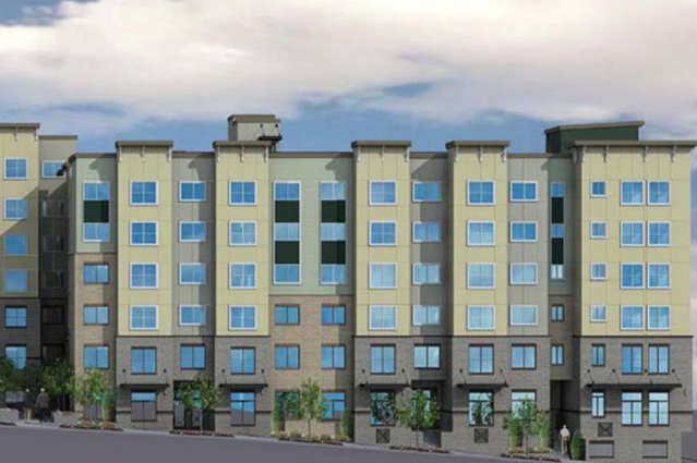Eight-story senior housing apartments. (City of Lynnwood)