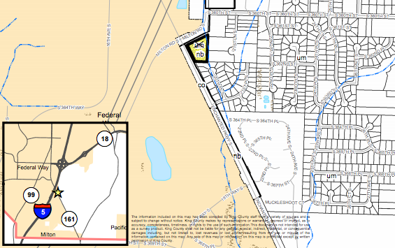 FLUM change proposed near Federal Way. (King County)