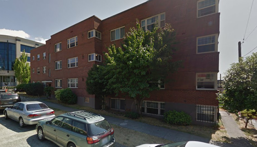 The existing structure at 203 W Republican St. (Google Streetview)