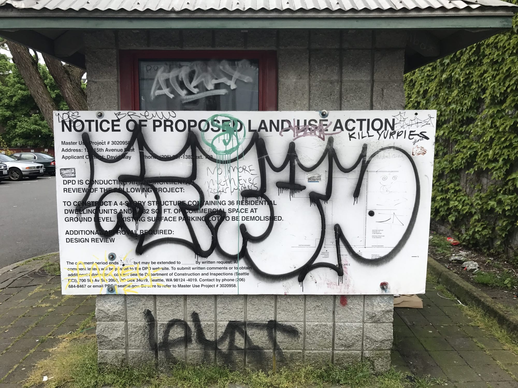 Notice Of Proposed Sign Use Action: Seattle Updating Design Of Land Use Signs