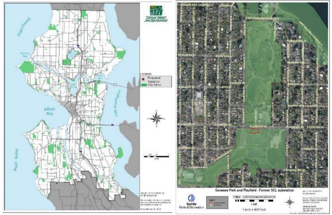 Where small land swap is being made. (City of Seattle)