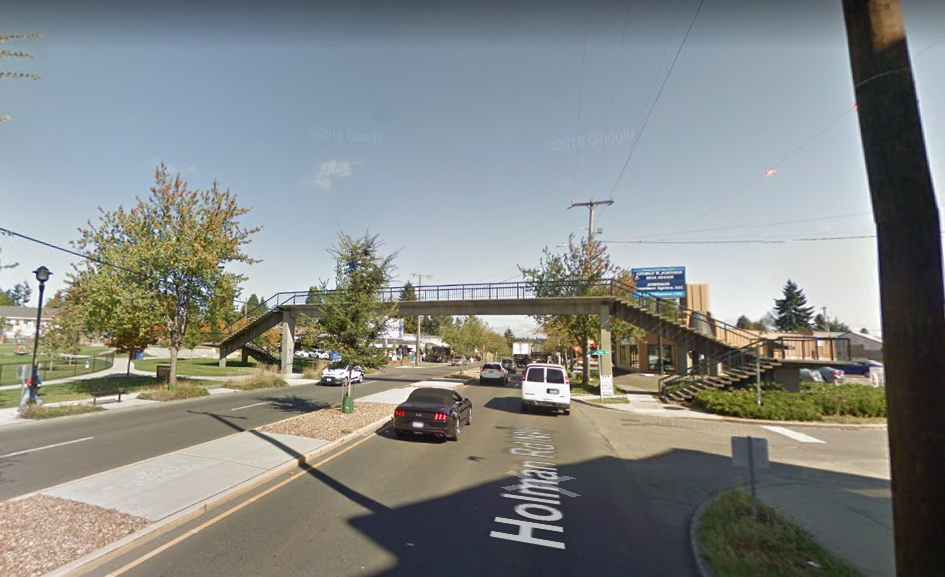                      Holman Road Trades an Overpass for a Safe Crossing
                     