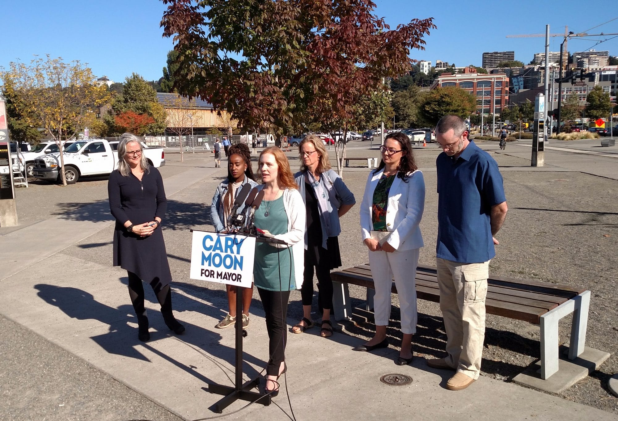 Cary Moon’s Transit Plan: Bus Lanes, Bike Lanes, and Safer Sidewalks