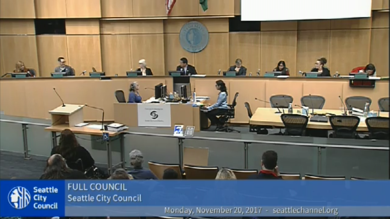                      Seattle Council Passes $7.2 Billion 2018 Budget
                     