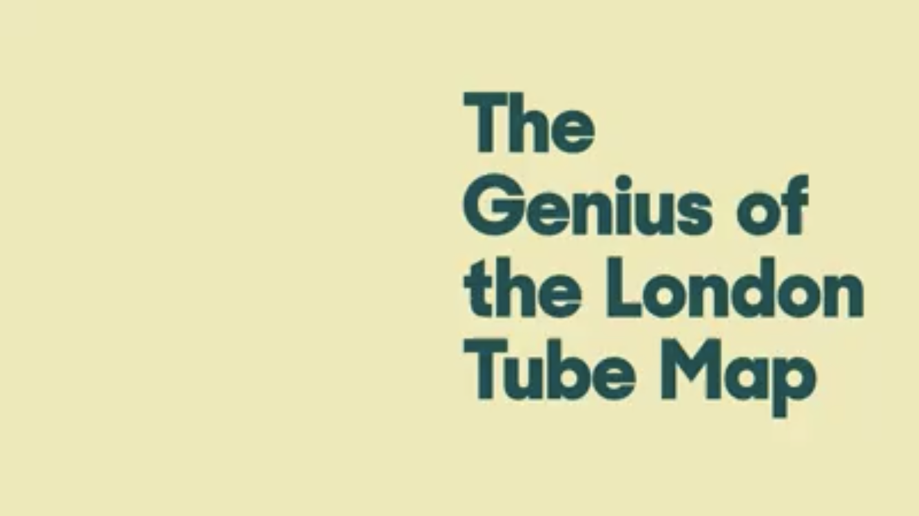 Sunday Video: The Genius of the London Tube Map