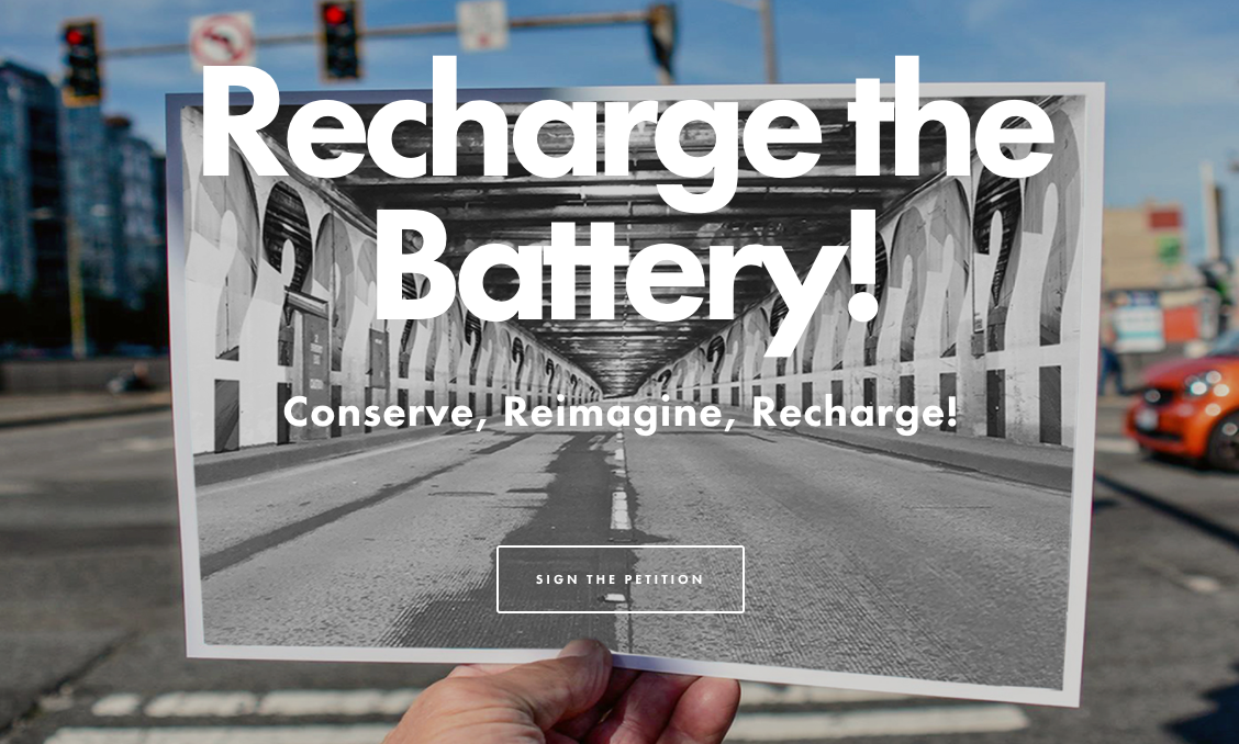 Help Recharge the Battery Street Tunnel