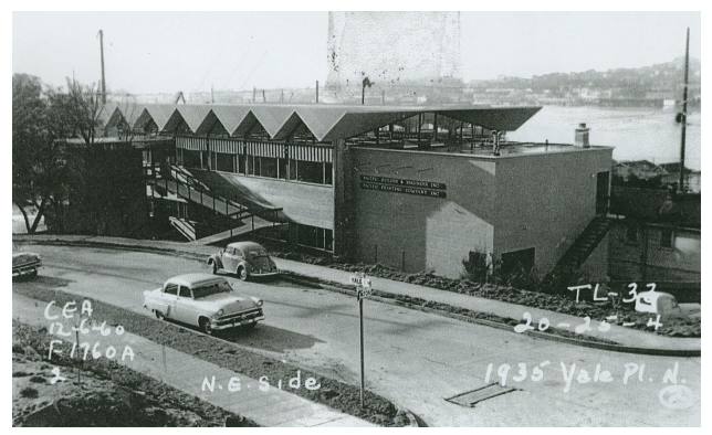 Classic photo of the Pacific Architect and Builder Building. (King County)
